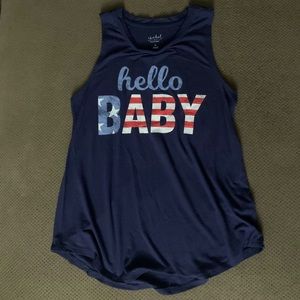 Isabel Maternity sleeveless tank